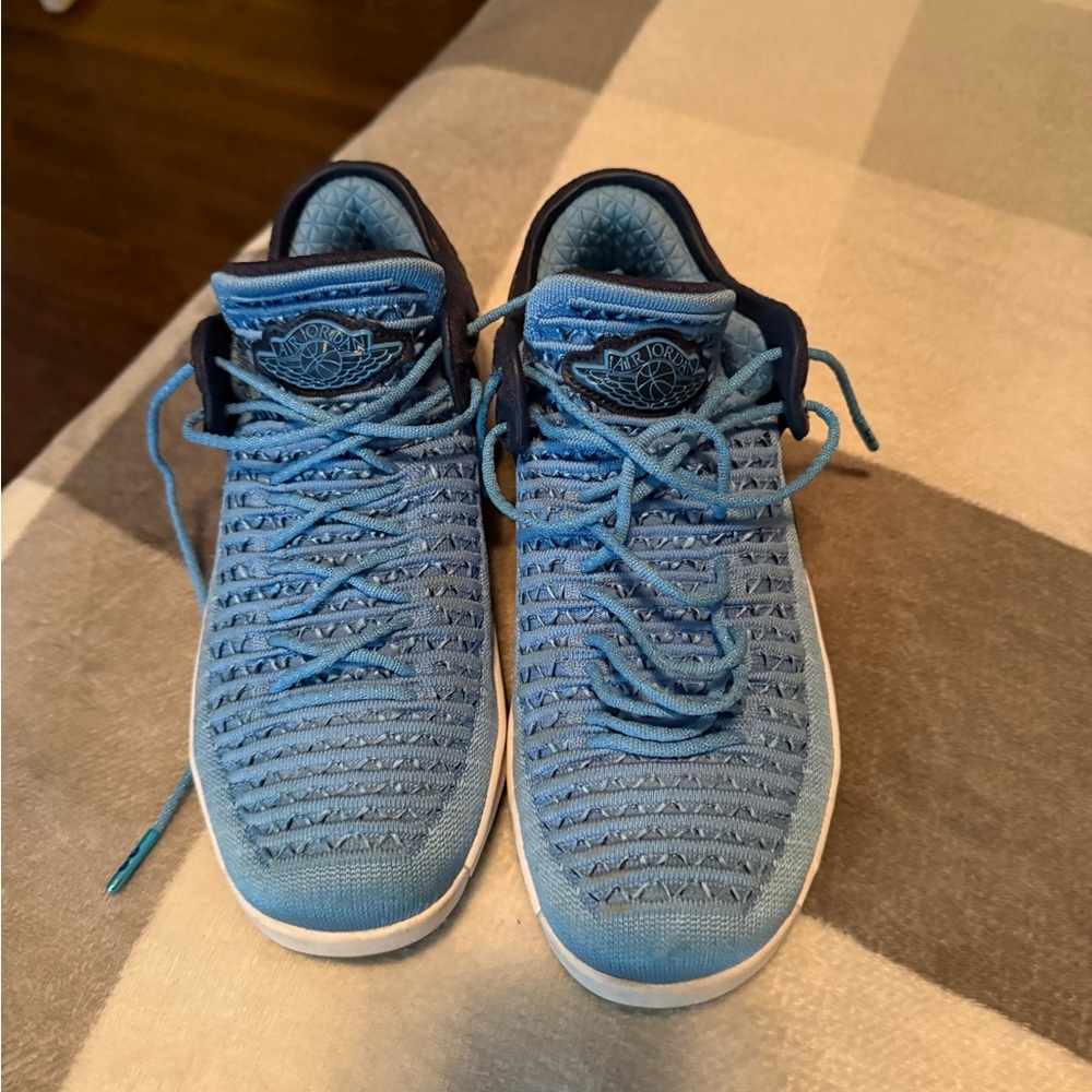 Kids Air Jordan UNC Blue Athletic Shoes